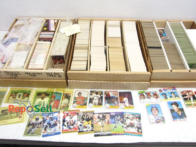 Lot 31-5116 - Large Lot of 80's &amp; 90's Sports Cards - Some Complete Sets