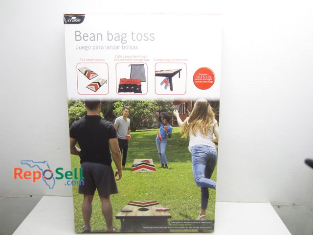 Lot 31-3473 - New Bean Bag Toss Game: (2) 2' x 3' Boards, (8) Canvas Bags