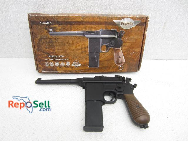 Lot 31-5178 - Pistol C96 Air Gun: 12GA, 19rd Capacity