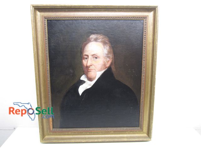 Lot 31-5167 - Vintage Framed Original Art 27" x 31 - No COA