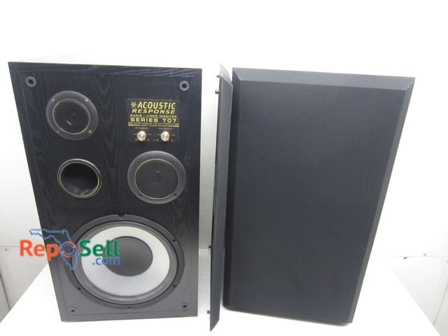 Lot 31-9291 - (2) Vintage Acoustic Response Speakers 707