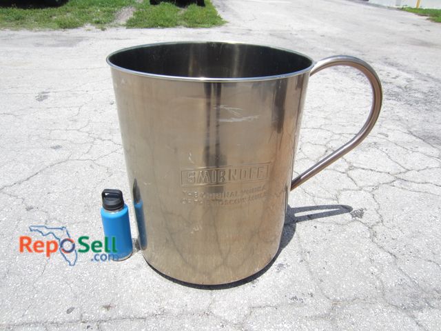 Lot 31-1189 - X-Large Metal Smirnoff Mug