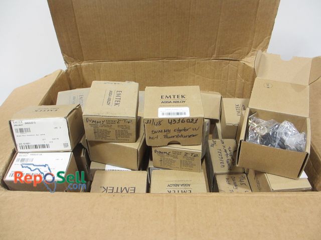 Lot 31-8241 - (39) Boxes Emtek Door Hardware - Some appear new