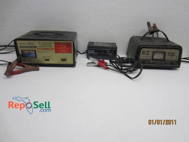 Lot 31-5191 - (3) Battery Chargers - All Power On