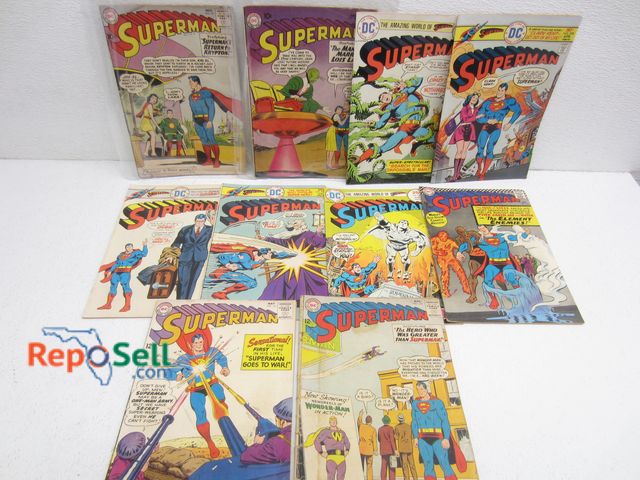 Lot 31-9153 - (10) Superman Comics From 60's And 70's