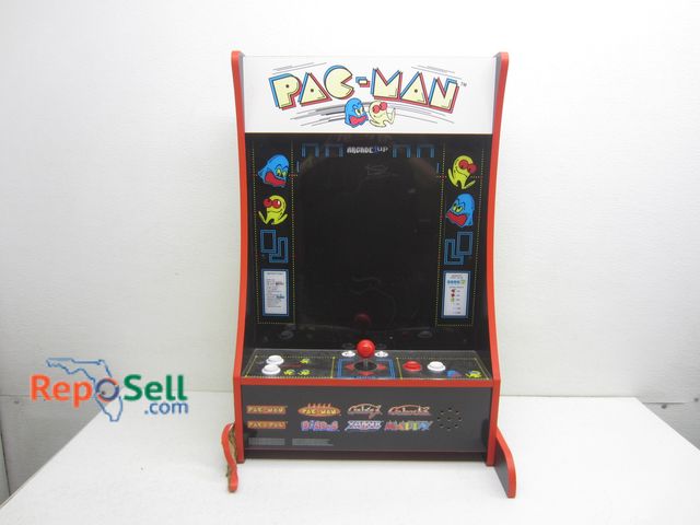Lot 31-8353 - Pac-Man Arcade Game from Arcade1Up #8223, 19.5x14.5x28.5"H - Untested/Needs Power Cord
