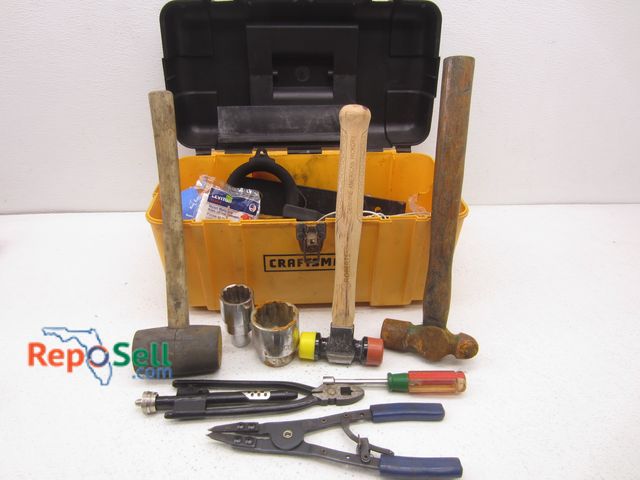 Lot 31-5115 - Craftsman Toolbox With Hand Tools