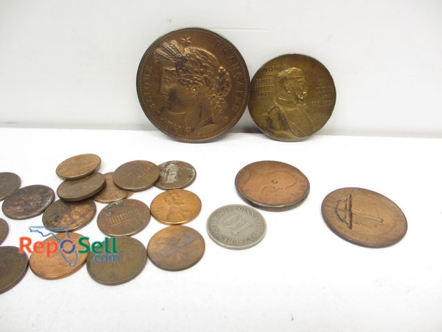 Lot 31-9264 - Foreign Coin Lot: Paris 1878 Exposition, 1797-1897 Commemorative Prussian, etc