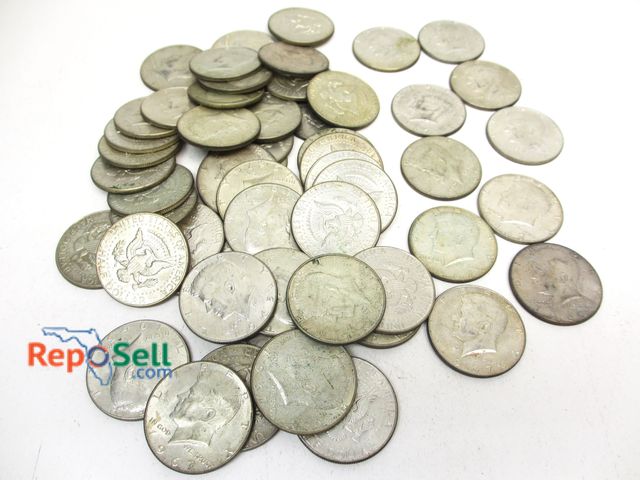 Lot 31-9038 - (54) JFK 40% Silver Half Dollars