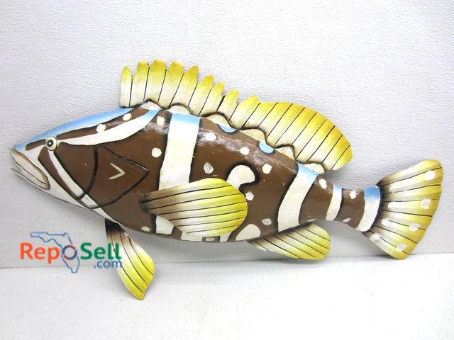Lot 31-3275 - 35" Metal Fish Art