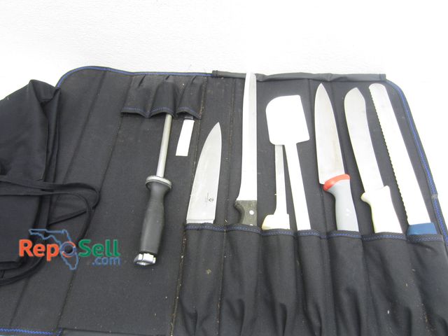 Lot 31-5533 - Culinary Knives &amp; Misc. Kitchen Supplies: Besser Stahl Swiss Knife, Sanelli, Dexter Russel, etc.