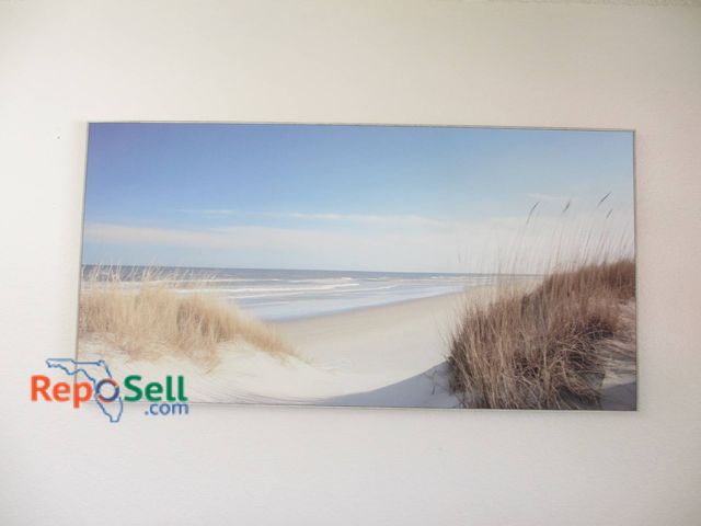 Lot 31-8516 - Stretched Giclee - Beach Landscape Print 48" x 25