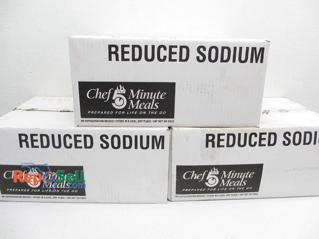 Lot 31-3079 - (36) Reduced Sodium 5 Minute Packaged Meals - Best by 9/2025