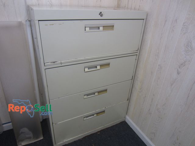 Lot 31-2128 - Metal Filing Cabinet 36W" x 52H x 18D - Bring Labor