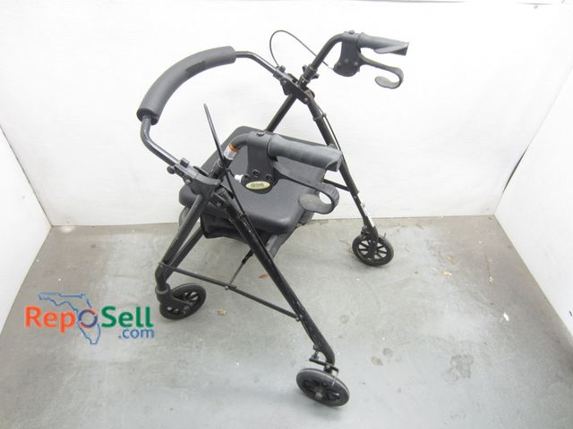 Lot 31-9120 - Foldable/Adjustable Walker w/Storage Seat &amp; Brakes