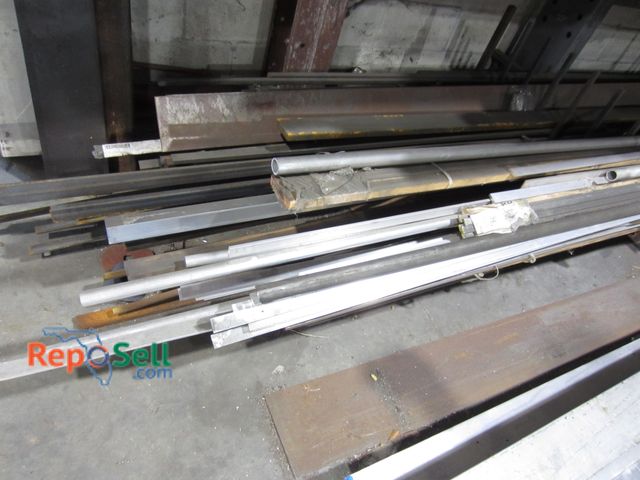 Lot 31-8318 - Lot of Metal Stock:  *Pick Up on Wednesday *Mostly Steel with some aluminum