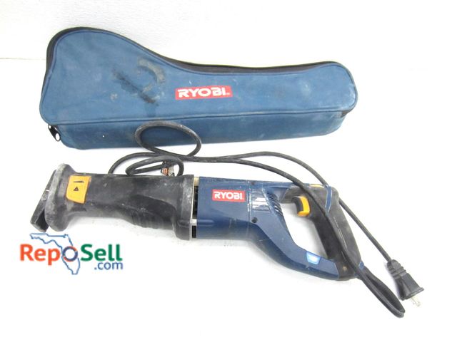Lot 31-9412 - Ryobi Reciprocating Saw w/ Case, Powers On RJ165V