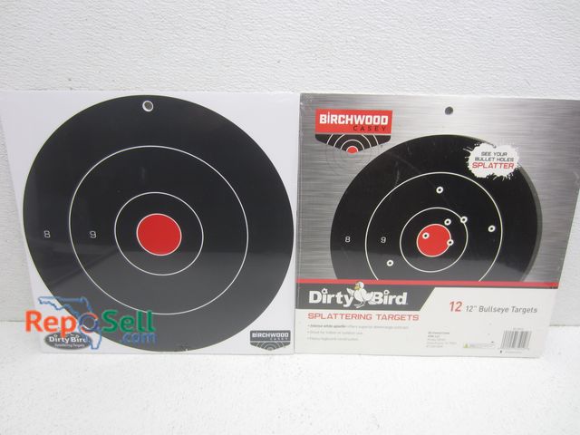 Lot 31-7382 - (24) 12" Dirty Bird Splatter Targets