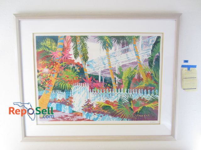 Lot 31-1224 - "Garden Gates to Paradise" by Ken Hawk, 57x46" (#40)