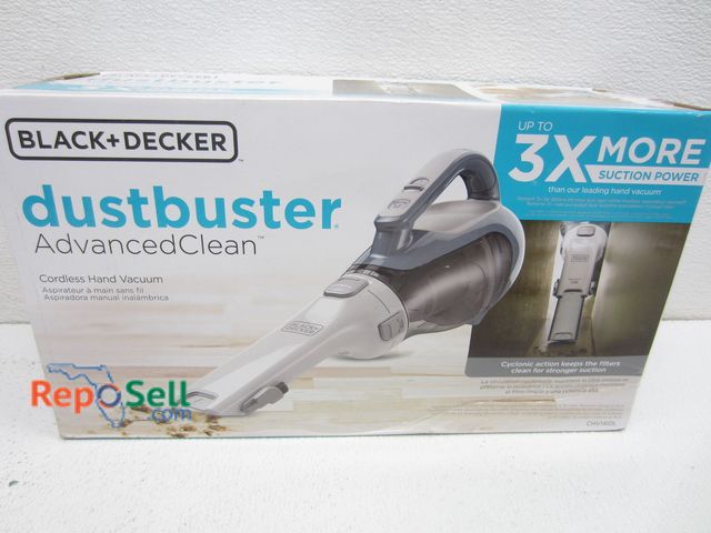 Lot 31-1454 - Black &amp; Decker Dust Buster Advanced Clean Cordless Hand Vac #CHV1410L - Includes Washable Filter...