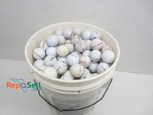 Lot 31-8311 - Bucket of Used Practice Golfballs
