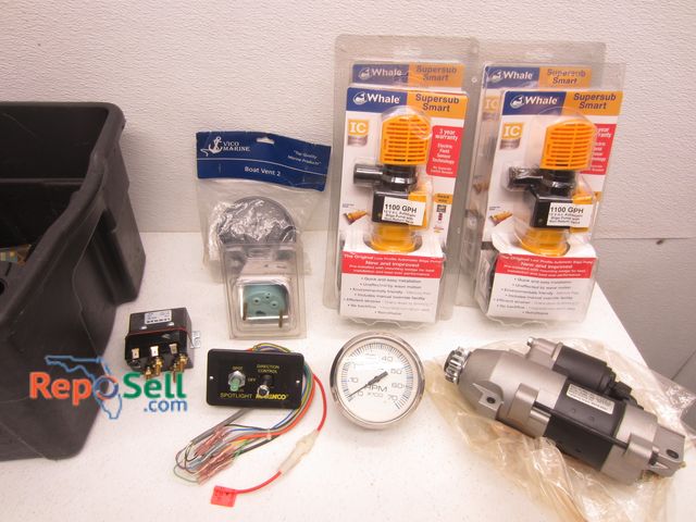 Lot 31-5104 - Boat Parts And New Bilge Pumps