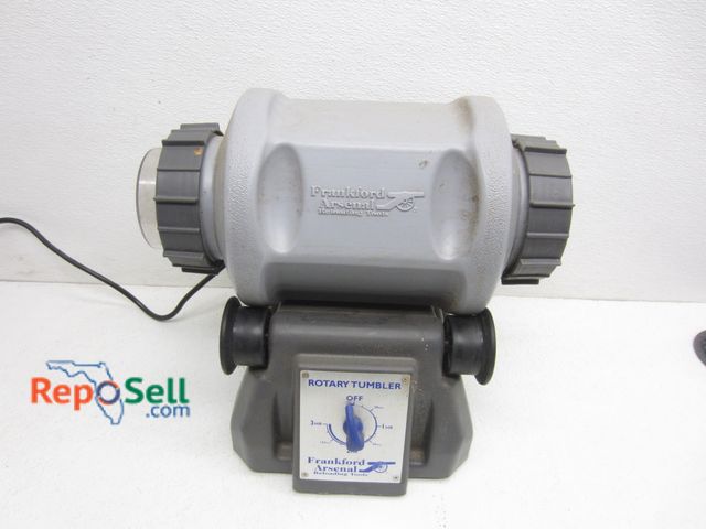Lot 31-3359 - Frankford Arsenal Rotary Tumbler With Steel Media - Power On