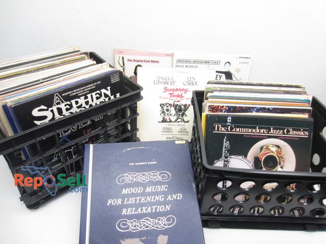 Lot 31-9318 - Approx (79) Vintage Vinyl Records: Beethoven, Ella Fitzgerald, Broadway etc