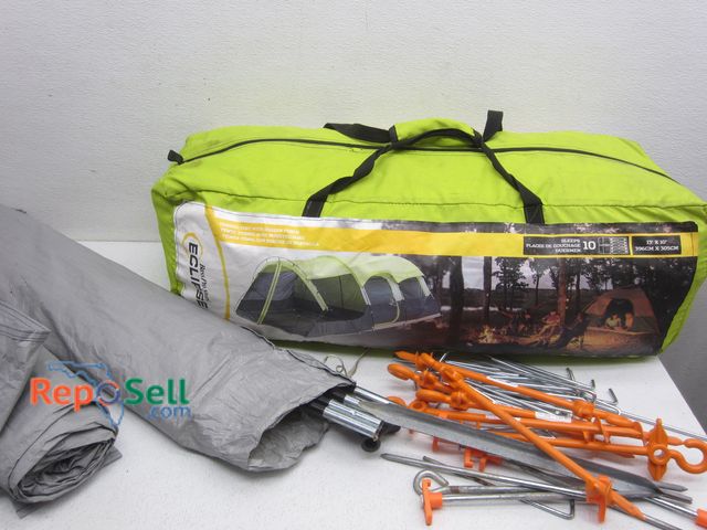 Lot 31-6281 - Bass Pro Shop (10) Person Tent 13'x10' With Screen Porch - Appears Complete