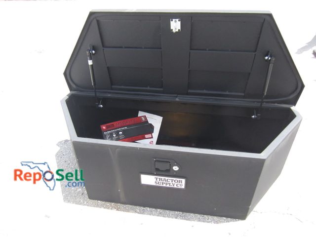 Lot 31-7148 - 46" Tractor Supply Matte Finish Low Profile Trailer Box with Key