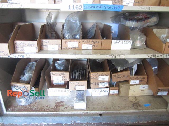 Lot 31-1163 - New Golf Cart Parts, Bottom Two Shelves In Storage Cabinet, Mixed Brands, Bring Totes Required