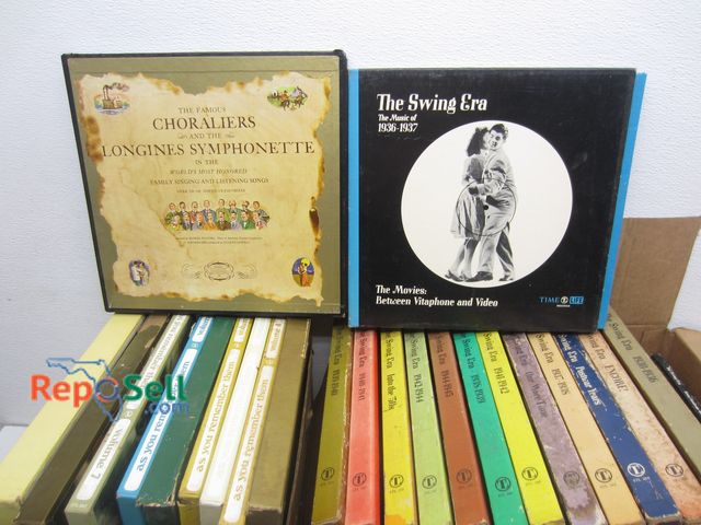 Lot 31-3444 - (22) Vintage Vinyl Box Sets: (1) Swing Era Set 1930-50's, As You Remember Them, 60's etc
