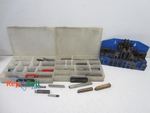 Lot 31-1071 - Machinist's Lot; Lathe Tools, Bits, Etc.