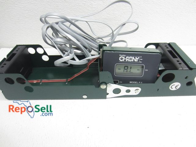 Lot 31-5248 - Shooting Chrony (powers on) with Plastic Ammo Can