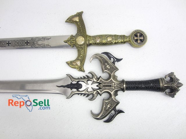 Lot 31-9045 - (2) Swords: (1) Kit Rae