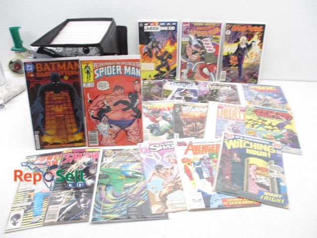Lot 31-2495 - (125+) Comic Books; Includes Batman, Spiderman, Batgirl, Etc.; All Bagged and Boarded