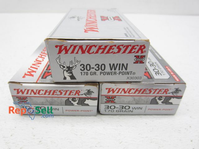 Lot 31-3367 - (60)rds .30-30 Winchester 170gr