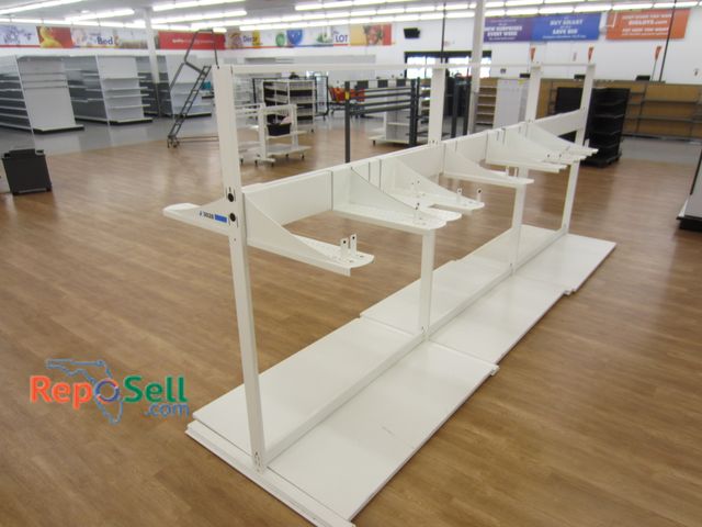 Lot 31-3028 - (1) Retail Shelving. Double Sided. 12'.