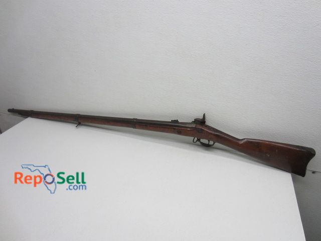 Lot 31-6378 - .58 Caliber Black Powder Rifle ( possibly civil war era, please inspect)