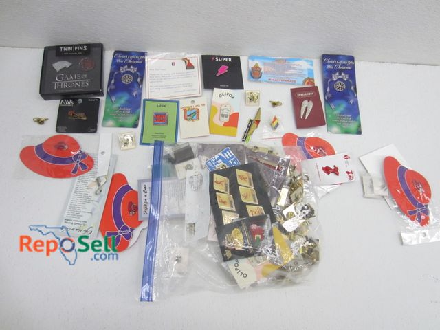 Lot 31-5333 - (50+) Lapel Pins, etc.