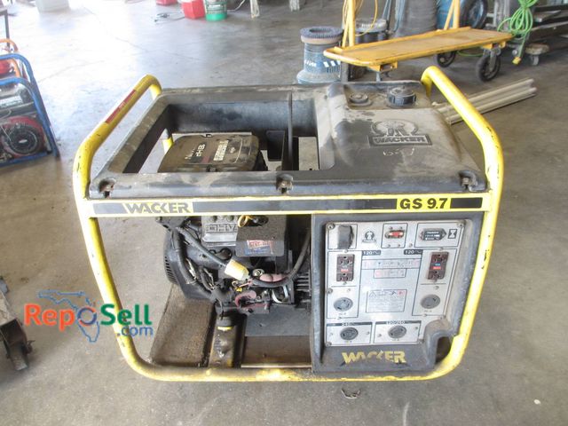 Lot 31-1303 - Wacker GS 9.7 Generator Equipped With A Vanguard 18HP Motor. Unit Previously Tested And Reported To ...