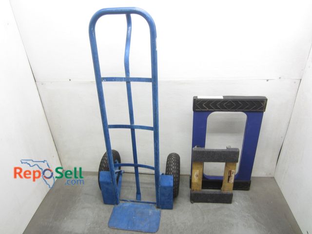 Lot 31-1400 - (2) 4 Wheel Dolly and Hand Truck