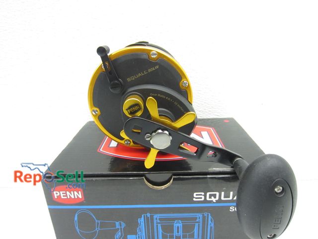 Lot 31-6318 - New Penn Reel Squall SQL50LW With Box