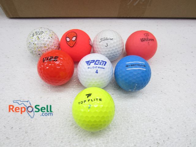 Lot 31-2070 - (300) Used Golf Balls: Titleist, Callaway, Taylormade, Vice Wilson, etc. - All Playable Condition