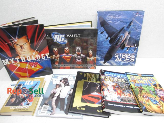 Lot 31-1307 - (6) Books/Magazines; Most Appear New, DC Vault, Infinity Gauntlet, Star Wars, Etc.