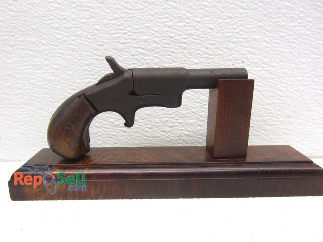 Lot 31-9349 - Antique One-Shot Firearm with Stand