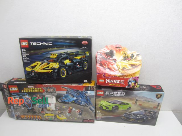 Lot 31-9210 - (4) Lego Sets - Mostly Sealed: 76051, 76899, 42151, etc