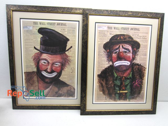 Lot 31-5137 - (2) Framed Artist Proof Art by W. Harold Hancock, L - 27.5" x 24"