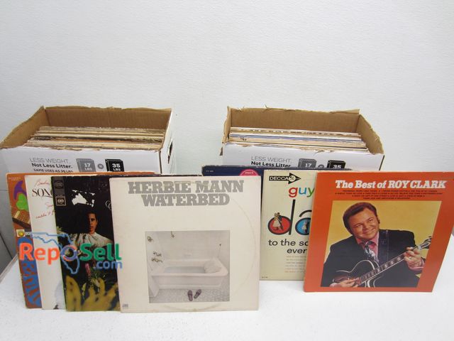 Lot 31-1131 - Approx (87) Vinyl Records