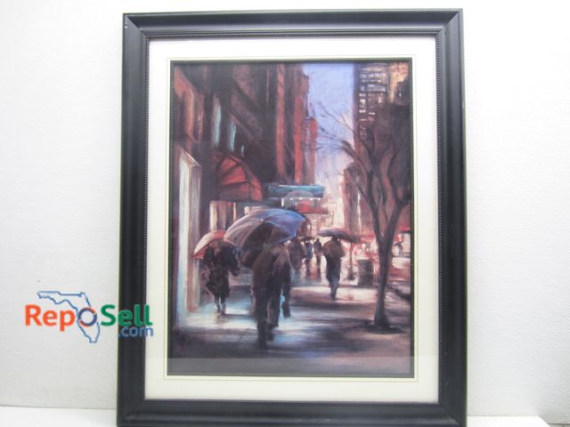 Lot 31-1240 - Framed Art By Carol Jessen 28"x34"